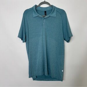 lululemon athletica Teal Polo Shirt